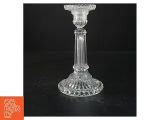 Glas lysestage (str. 20 cm)
