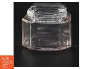 Opbevaringsglas med låg fra Louise Roe (str. 12x12x10 cm)