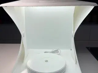 Fotostudie m. lys (foldbar) & rotor display