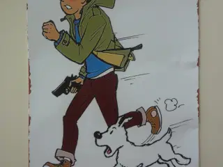 Tintin metalskilte
