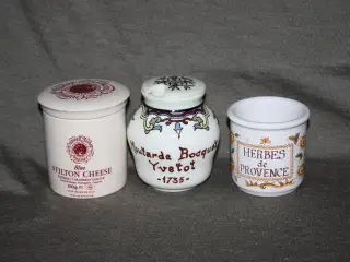 Vintage fransk senneps krukke Moutarde bocquet