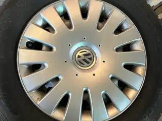 215/65R16 vinterhjul 5x112 til VW. Continental 