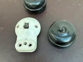 2 stk gamlle afbryder 