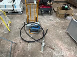 Stavvibrator og sækkevogn