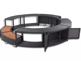 Spakant polyrattan sort