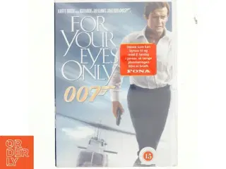 For your eyes only, 007