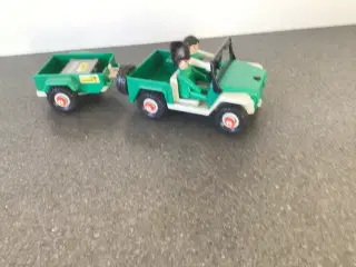 Playmobil Jeep med anhænger
