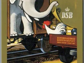 GODS - Alt og Altid med DSB - Postkort - Ubrugt