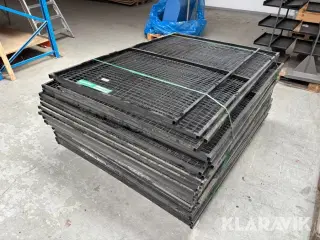 Sikkerhedsnet til pallereoler X Axelent 24 stk