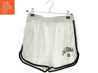 Hvide shorts med sort kant fra SHEIN  (str. 170)