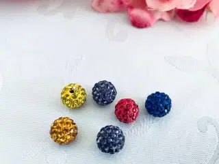 Rhinstens perler disko kugler til smykkefremstilli