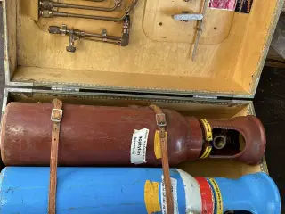 5 kg gas og ilt sæt komplet med indhold 