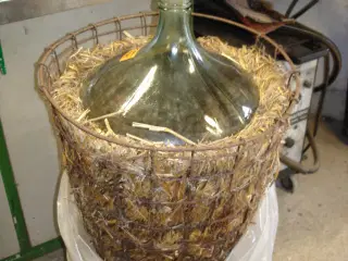 Retro Glasflaske stor 