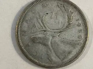 25 Cents Canada 1956