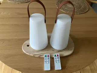 Genopladelige lamper (hård plast)