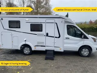 2025 - Etrusco V 6.6 SF Lækker Autocamper som kun er 214 cm bred fra Hinshøj Caravan.