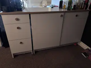 Køkkenmodul med skabe og skuffer ikea