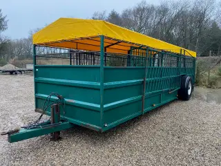 Kreaturvogn 8 x 2,5m
