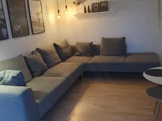 Sofa med open end