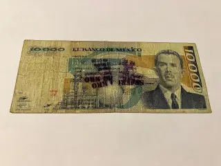 10000 Pesos Mexico - Bad condition