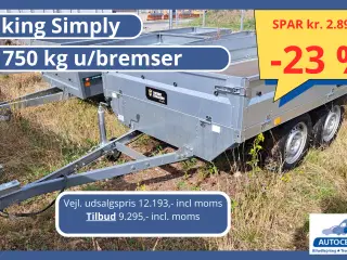 Restparti / Lagersalg Viking Simply trailere! 