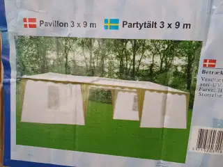Havepavillon 3 x 9 meter