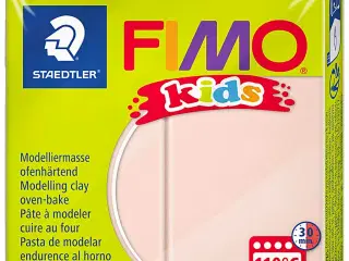 FIMO® Kids ler, lys pudder, 42g/ 1 pk.