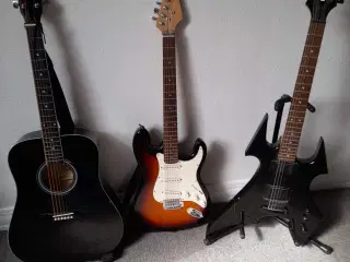 3 guitarer sælges 