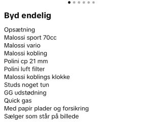 Knallert pgo Galaxy 