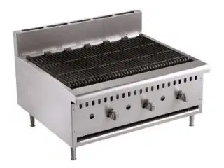 Gas lavastensgrill bordmodel – 27 kW