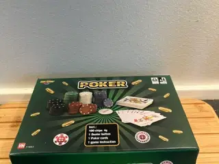 Vini Game Pokersæt – Som nyt (stadig i cellofan!)