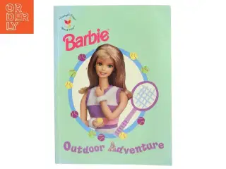 Vintage tegnebog med Barbie, købt i USA for ca 30 år siden: Barbie Outdoor Adventure (Bog)