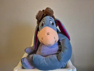 Æsel bamse (fra Peter Plys) ca 40 cm høj