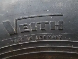 750 × 18 Dæk forhjul Veith