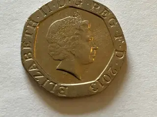 20 Pence England 2013