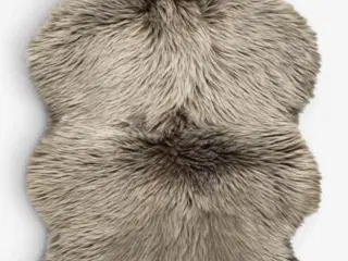 8 stk dejlige bløde imiteret lammeskind