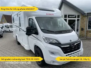 2026 - Dethleffs Just Camp T7052EB   Fremragende komfort , dækker de mest forskellige ønsker og krav til det mobile liv