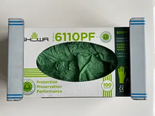 Handskeholder & Touch engangs gummihandsker uåbnet