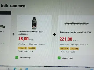Kædesav El ubrugt