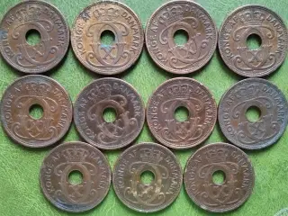5 ØRE 1927 - 1940 KOMPLET Minus 5 ØRE 1927N, 1935 