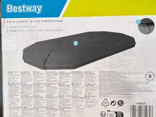 Ny Bestway  oval pool cover 