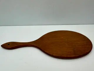 Retro håndspejl i teak