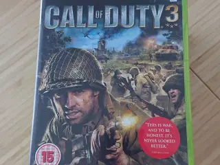 xbox 360 spil Call of Duty 3