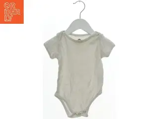 Hvid bodystocking til baby (str. 80)