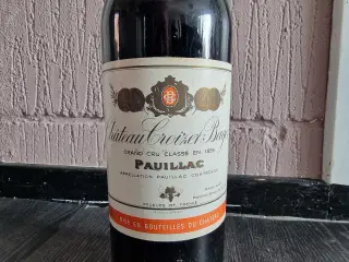 Château Croizet-Bages 1962 – Pauillac (Grand Cru C