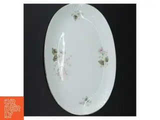 Ovalt fad med blomstermotiv fra Edelstein (str. 33 x 21 cm)