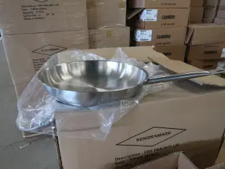 4 stk. Stegepander i stål  HORECA GROUP 201636