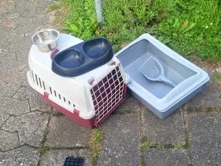 Transport bur + kattebakke