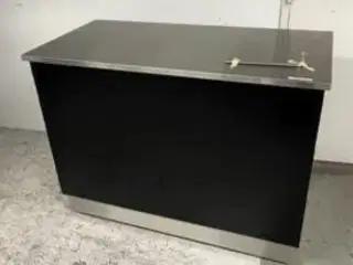 Demo neutral mobil disk sort L1200 x D600 x H900 mm (Udstillingsmodel)