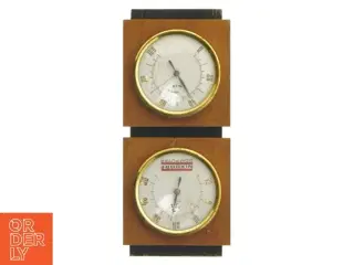 Nixdorf hygro- og barometer fra Nixdorf (str. 19x8 cm)